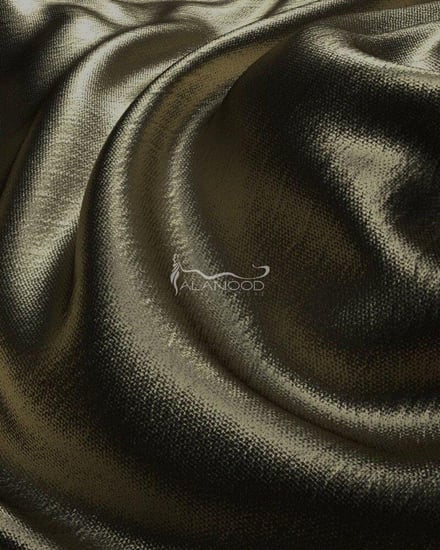 فستان سهرة بلون زيتي