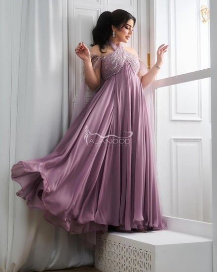 فستان سهرة حوامل