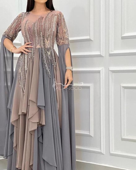 فستان سهرة امهات