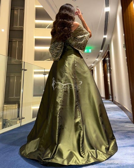 فستان سهرة زيتي ميكادو