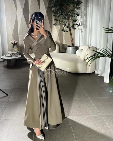 فستان سهرة مناسبات محتشم