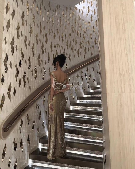 احدث فساتين سهرة ومناسبات