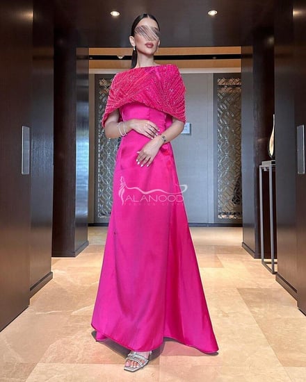 فستان فوشي الهبة سهرة ومناسبات