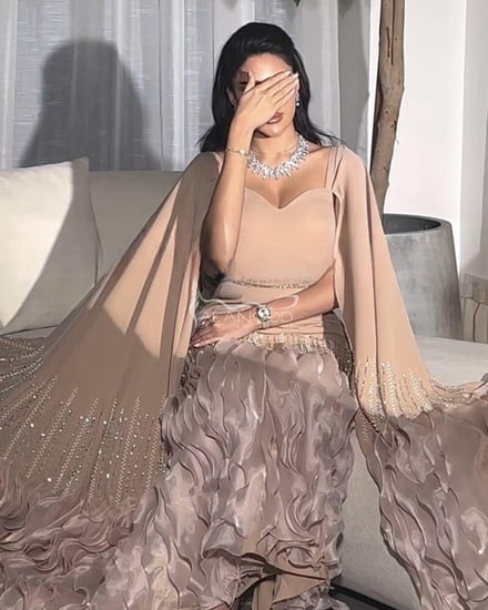 فستان غرام سهرة فخم