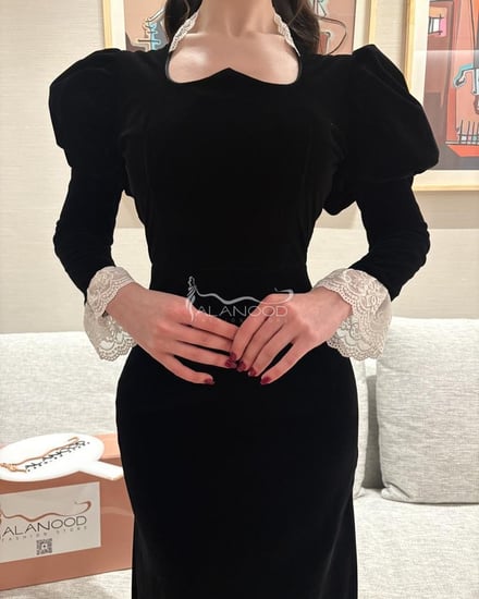 فستان شتوي ناعم