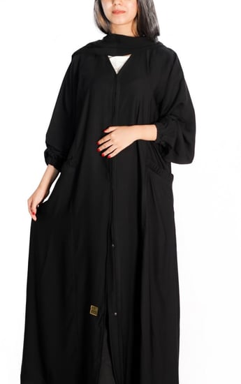 عباية كتف بجيوب  ايف ستايل