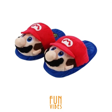 شبشب ماريو محشو بالقطن شباشب مضحكة وغريبة