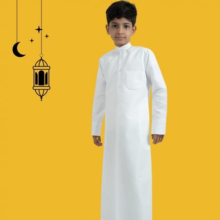 دشداشة كويتي ولادي صيفي