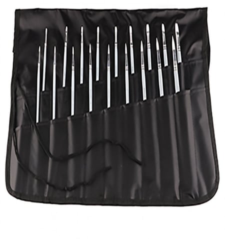 طقم 18 فرشة مع محفضة سينو ارت