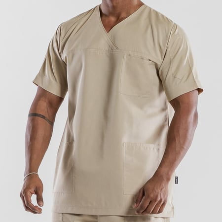 سكراب طبي رجالي بيج فاتح – قصة رقبة X