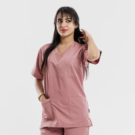 سكراب طبي لون لحمي شكل سبعه