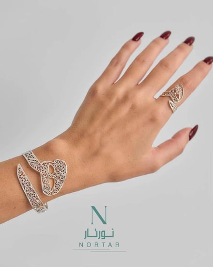 بكج اسواره وخاتم بالحرف