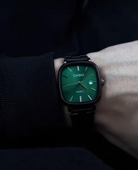 بكج كاسيو LTP اسود مع اخضر