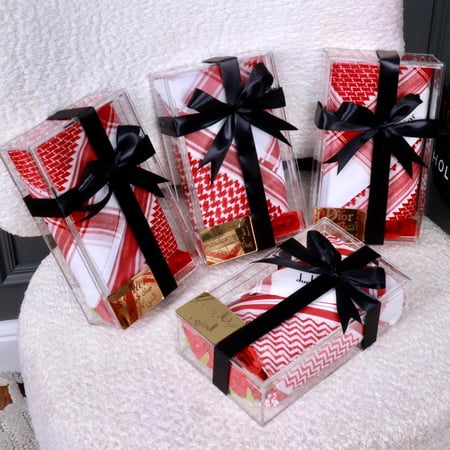 شماغ الترف الرفيع في بوكس رجالي VIP