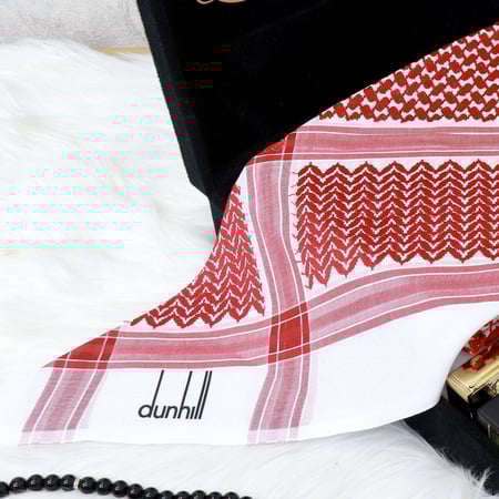 شماغ دم الغزال الجديد لمسة تطريز