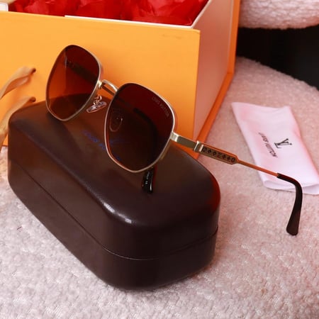 نظارة شمسية فخمة لمسة تطريز