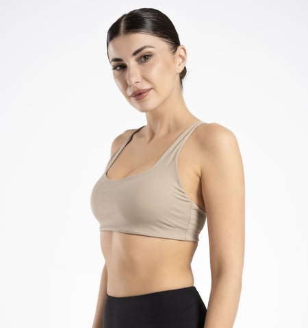 Yoga Sport Bra - Beige