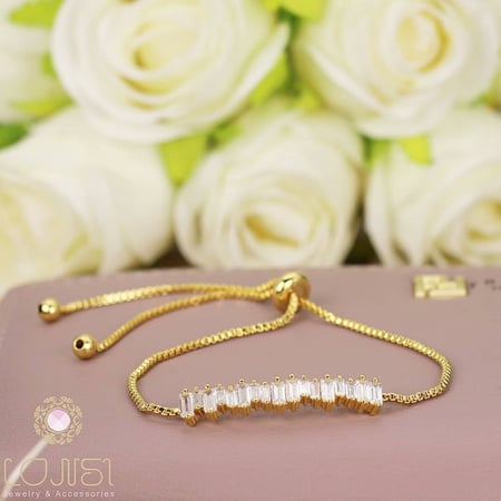 اسوارة زركون ناعمة مطلية