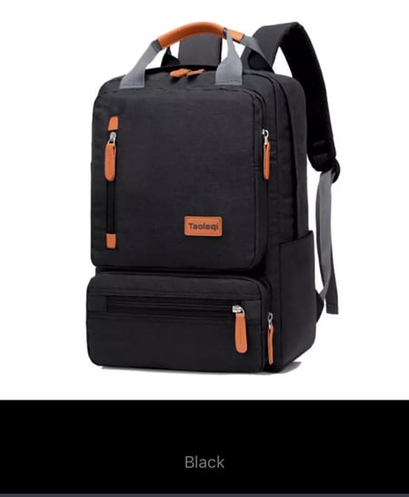 حقيبة رجال الأعمال حقيبة ظهر 15 بوصة القماش أكسفورد مقاوم للماء  حقيبة السفر