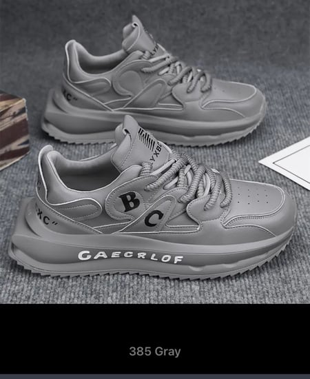 أحذية سوليد رجالية 2023 أحذية رياضية جديدة مريحة أحذية سميكة أحذية تدريب للجري