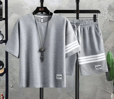 طقم ملابس كاجوال من حرير صناعي أكثر مبيعا في إيطاليا