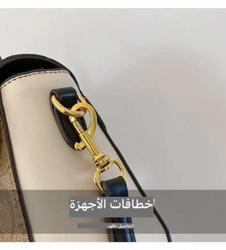 حقيبة كروس بودي كلاسيكية للنساء ، حقيبة يد كبيرة ، تصميم أزياء ، مكانة فرنسية ، جديد ، 24