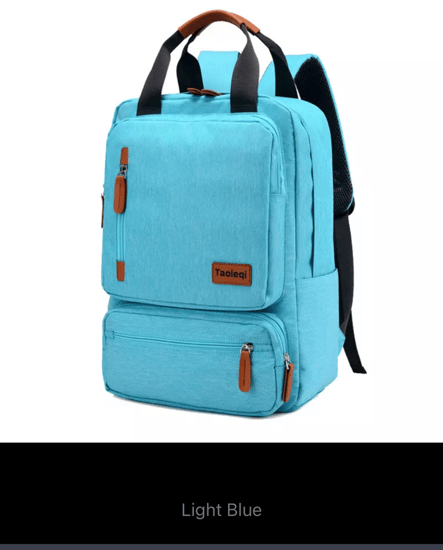 حقيبة رجال الأعمال حقيبة ظهر 15 بوصة القماش أكسفورد مقاوم للماء  حقيبة السفر