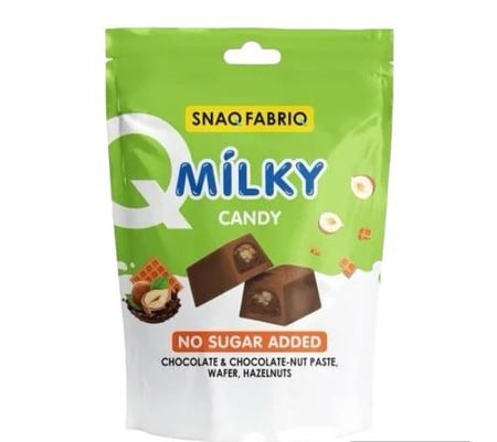 سناك فابرك مليكي كاندي قطع شوكولاته بالبندق 130 جرام