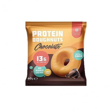 DONUT CHOCOLATE 8 PCS - دونات بالشيكولاتة