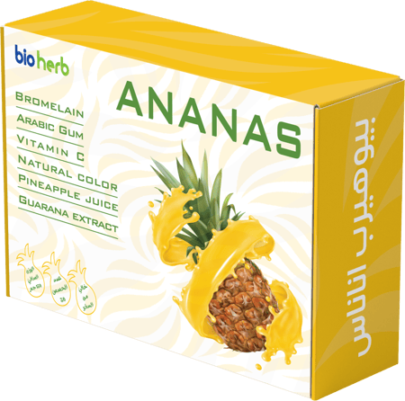 بيوهيرب  اناناس  لنحت الخصر وحرق الدهون  الحشوية-30 ظرف