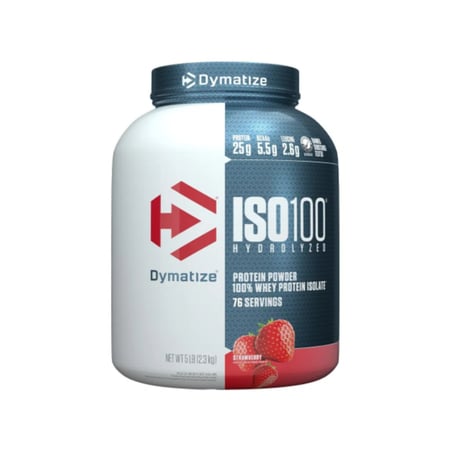 ديماتيز - إليت واي بروتين 100%، 5 باوند فراولة