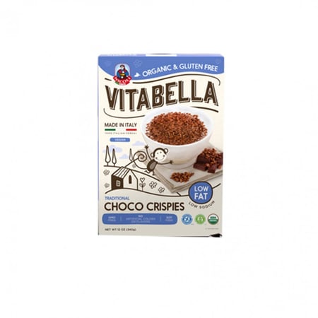 340Grفيتا بيلا رقائق الارز بالشيكولاتة - Vita Bella Chocolate Rice Chips