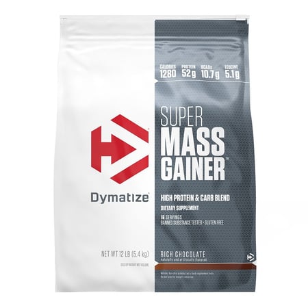 ديماتيز سوبر ماس جينر 12 رطل _ DYMATIZE SUPER MASS GAINER