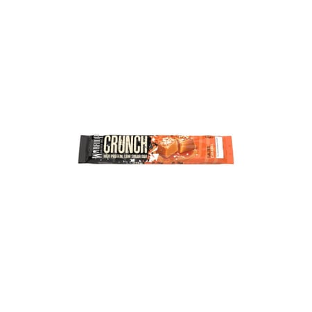 warrior crunch protein bar salted caramel 64g - واريور كرانش بروتين بار بالكراميل المملح