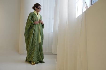 عباية كلوش طبقتين  , متجر الخزامي