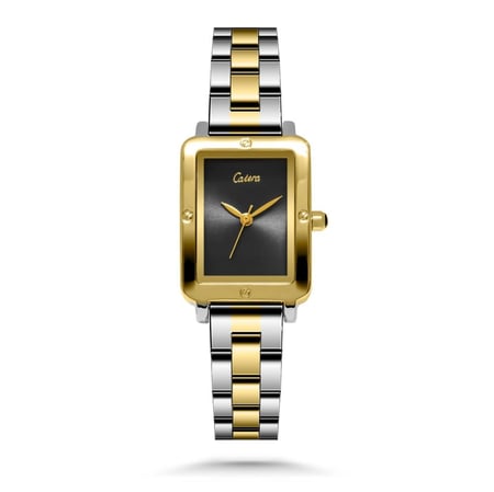 ساعة كاتيرا النسائية المصنوعة من الفولاذ المقاوم للصدأ