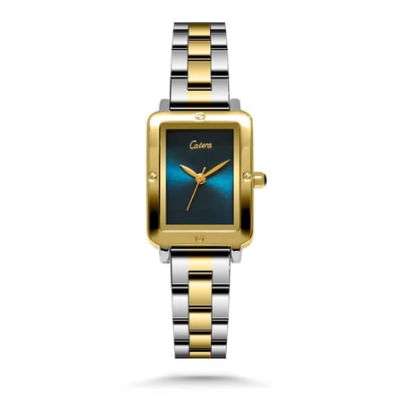 ساعة كاتيرا النسائية المصنوعة من الفولاذ المقاوم للصدأ