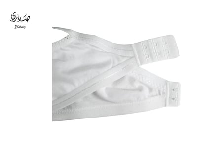 حماله صدر 100% قطن تصميم مميز بحافه مغاط ليعطي اكثر ثبات وراحه طوال اليوم