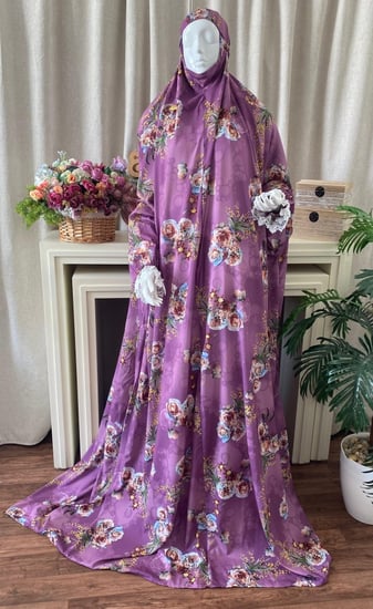 لباس صلاة عادي بنفسجي