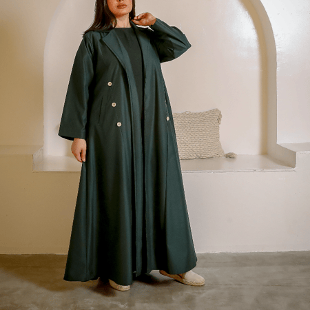 [JK08] - عباية كريب زيتي