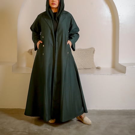 [JK08] - عباية كريب زيتي