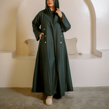 [JK08] - عباية كريب زيتي