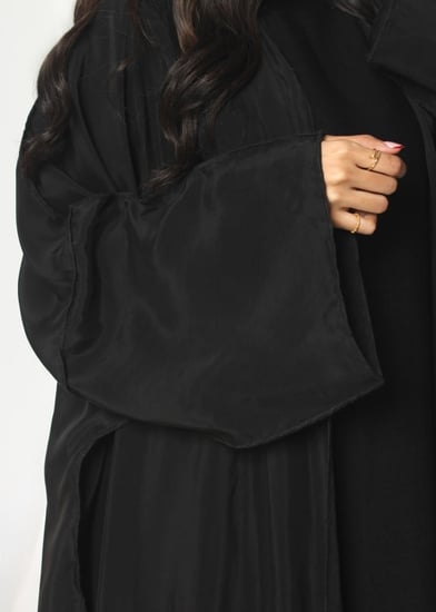 [SK1] - عباية حرير مغسول