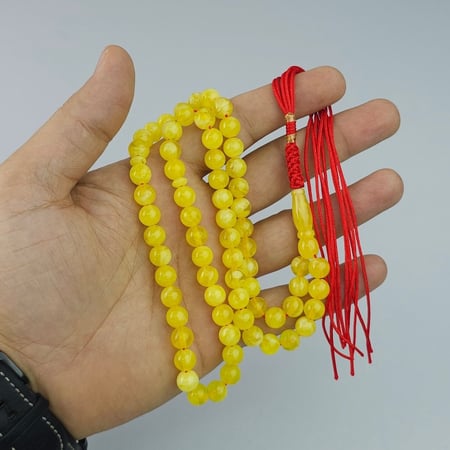 سبحة بكلايت 66 خرزة  مقاس  8 ملم