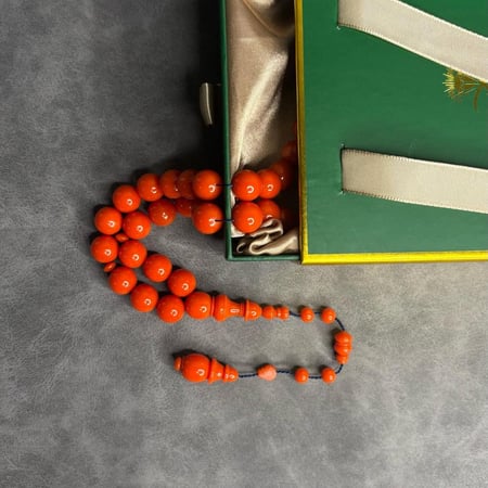 سبحة فاتوران لون جزري تمليكة