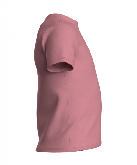 تيشيرت "آدمي" للبنات اطفال كلاسيكي مريح