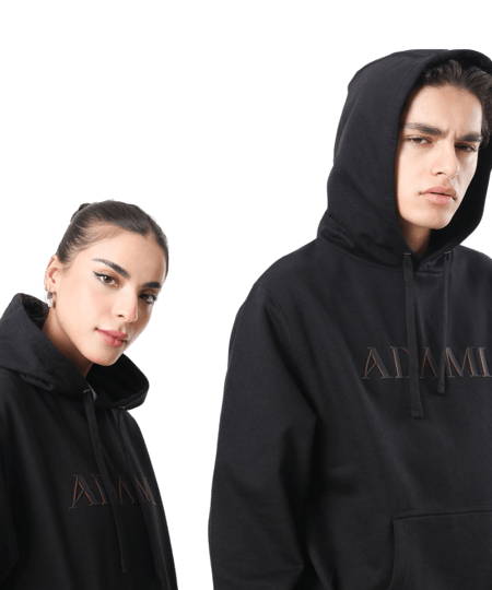 هودي للجنسين مع جيوب الكنغر