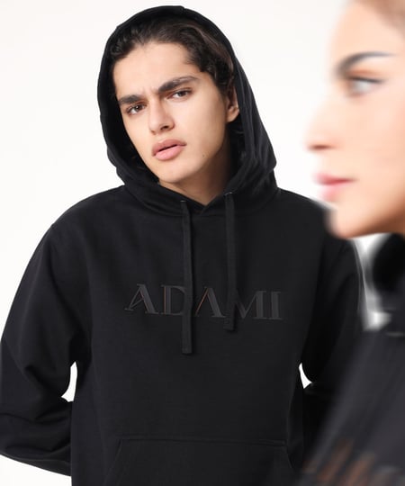 هودي للجنسين مع جيوب الكنغر