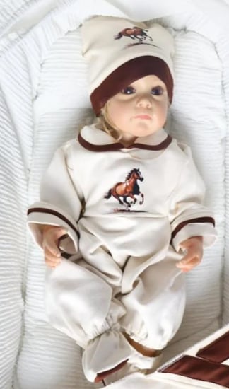 طقم ثوب مواليد افرهول