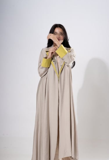 عبايه صيفيه ملونه